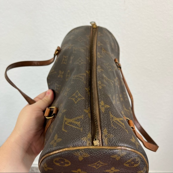 Louis Vuitton Papillon 26 Leather Logomania Bag - Picture 5 of 12